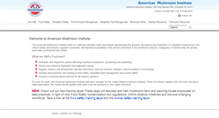 Desktop Screenshot of americanmushroom.org